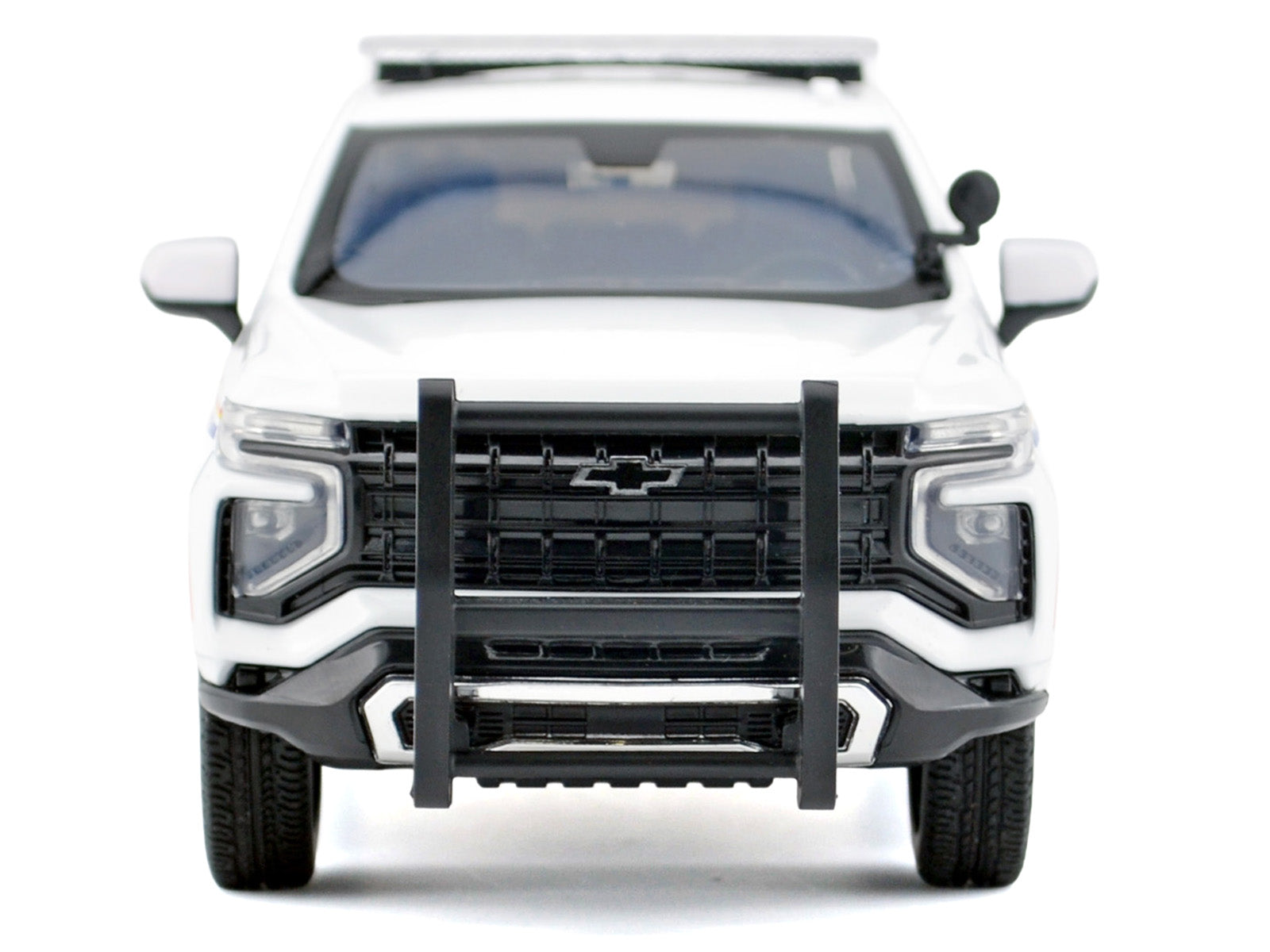 2025 Chevrolet Tahoe PPV with Light Bar "RCMP Royal Canadian Mounted Police" White "Law Enforcement and Public Service" Series 1/24 Diecast Model Car by Motormax-DiecastModeler.com