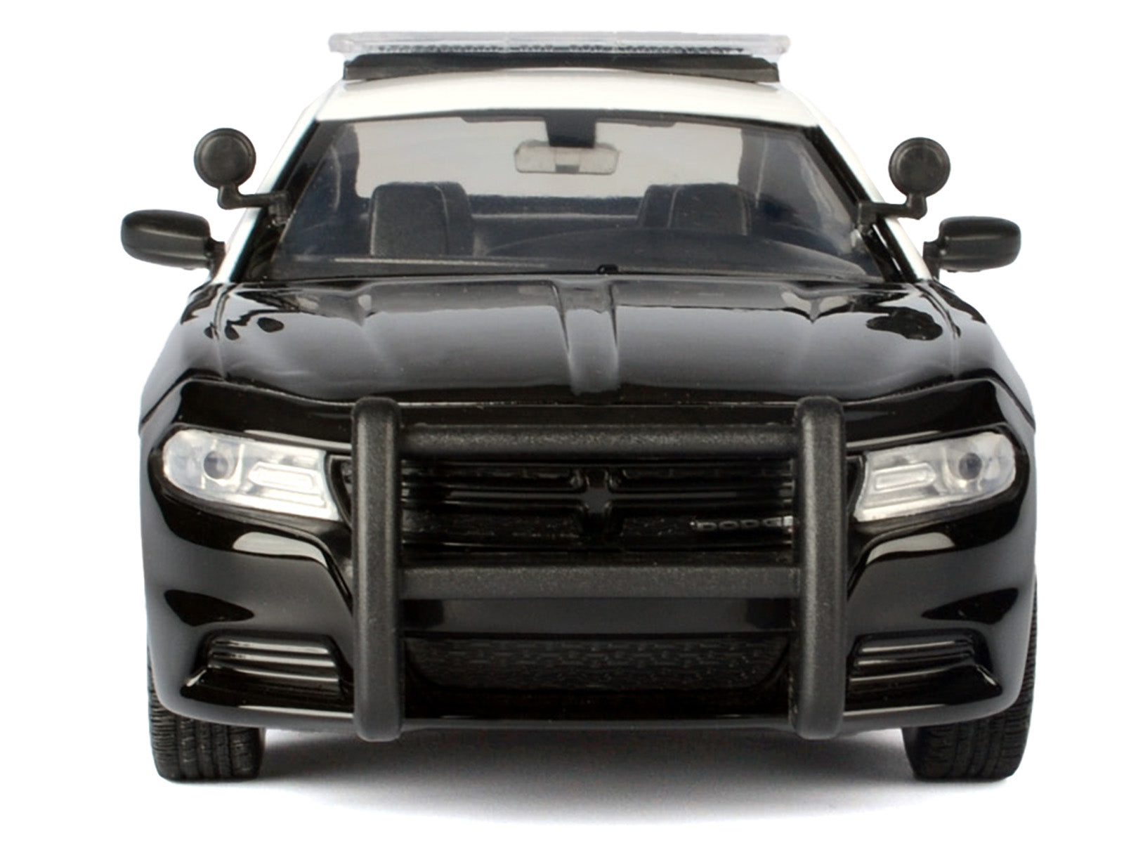 2023 Dodge Charger Pursuit Police Car "LAPD (Los Angeles Police Department)" Black and White "Law Enforcement and Public Service" Series 1/24 Diecast Model Car by Motormax-DiecastModeler.com
