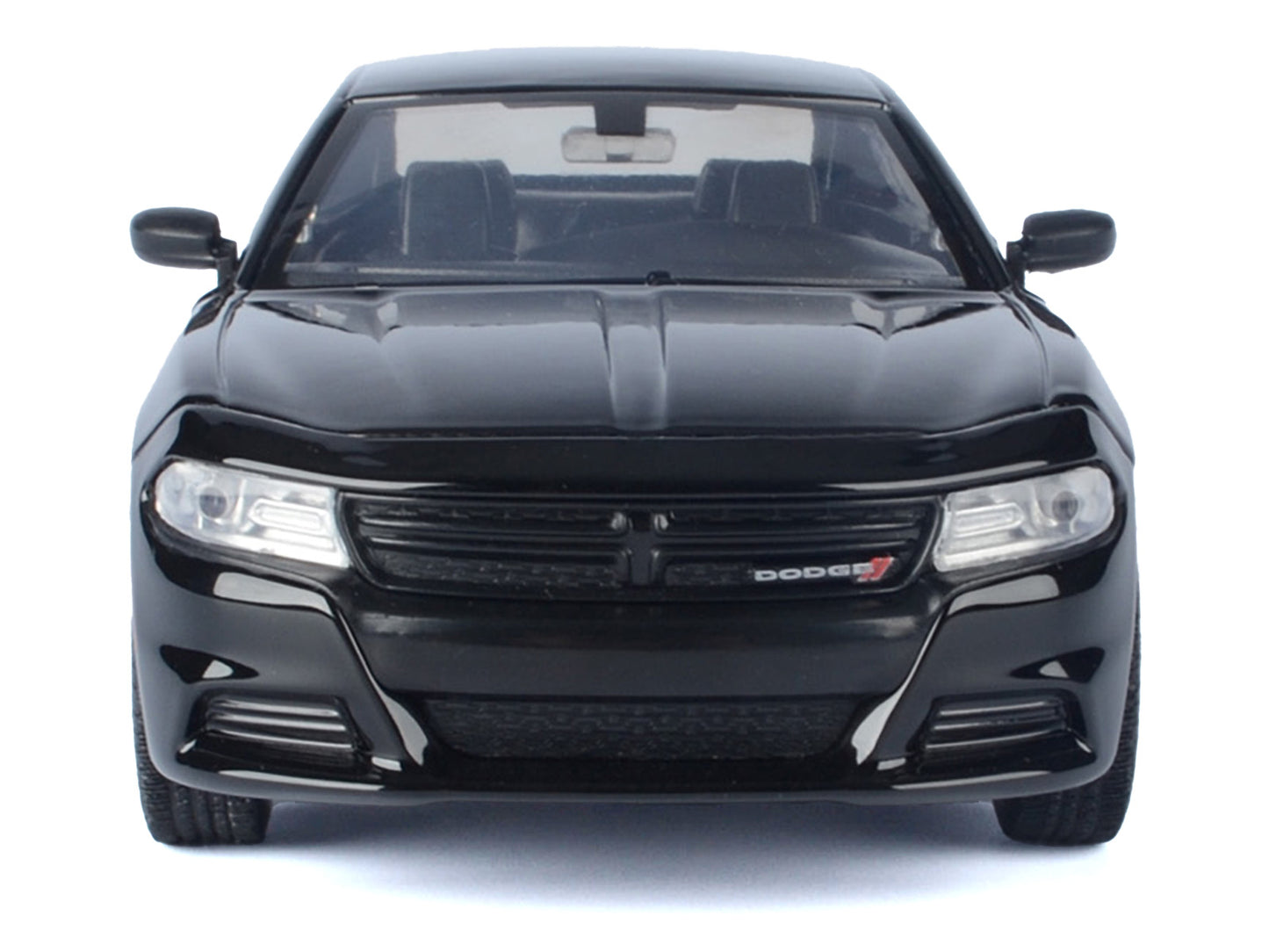 2023 Dodge Charger Pursuit Police Car Black "Custom Builder's Kit - Law Enforcement and Public Service" Series 1/24 Diecast Model Car by Motormax-DiecastModeler.com