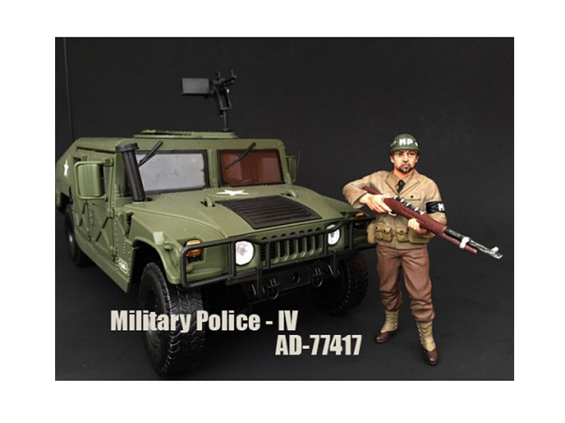 WWII Military Police Figure IV For 1:18 Scale Models by American Diorama-DiecastModeler.com
