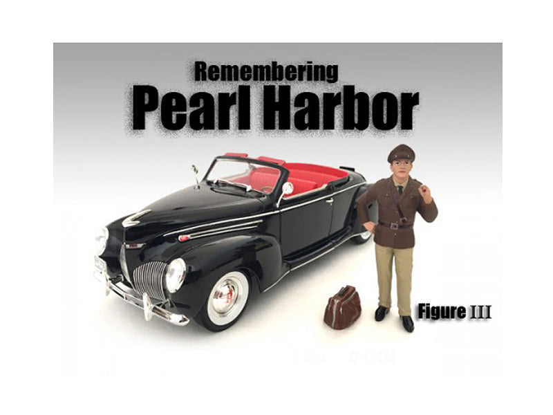 Remembering Pearl Harbor Figure III For 1:18 Scale Models by American Diorama-DiecastModeler.com