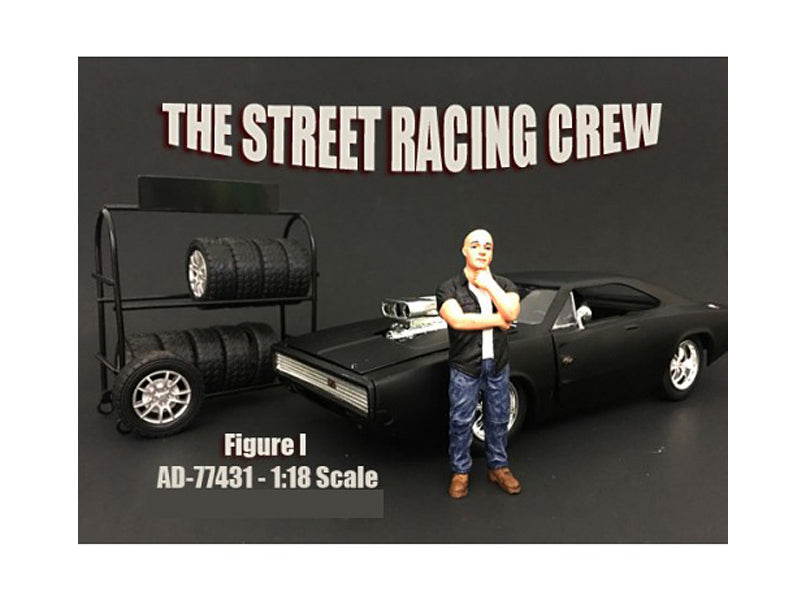 The Street Racing Crew Figure I For 1:18 Scale Models by American Diorama-DiecastModeler.com