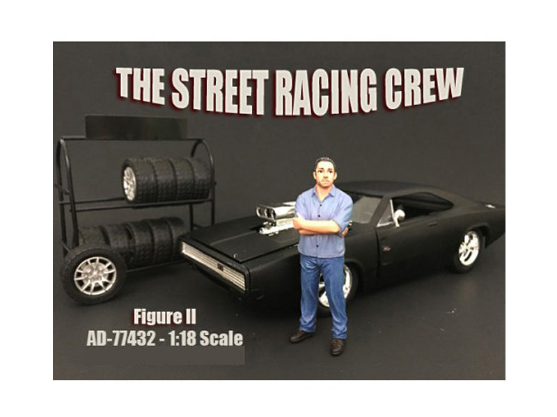 The Street Racing Crew Figure II For 1:18 Scale Models by American Diorama-DiecastModeler.com