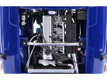 Nissan Fairlady Z RHD (Right Hand Drive) "Akuma No Z" Blue Metallic "Wangan Midnight - Comic #1 Version" Manga 1/18 Model Car by Autoart