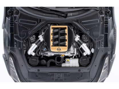 Nissan GT-R50 By ItalDesign "Goodwood Version" Liquid Kinetic Gray Metallic with Gold Accents 1/18 Model Car by Autoart