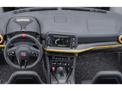 Nissan GT-R50 By ItalDesign "Goodwood Version" Liquid Kinetic Gray Metallic with Gold Accents 1/18 Model Car by Autoart