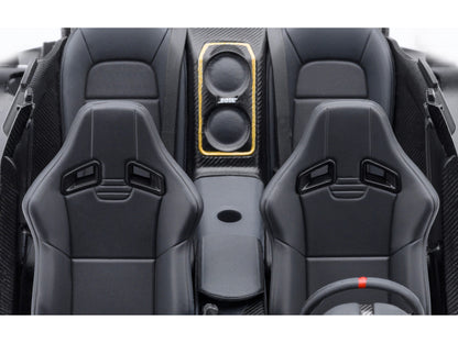 Nissan GT-R50 By ItalDesign "Goodwood Version" Liquid Kinetic Gray Metallic with Gold Accents 1/18 Model Car by Autoart