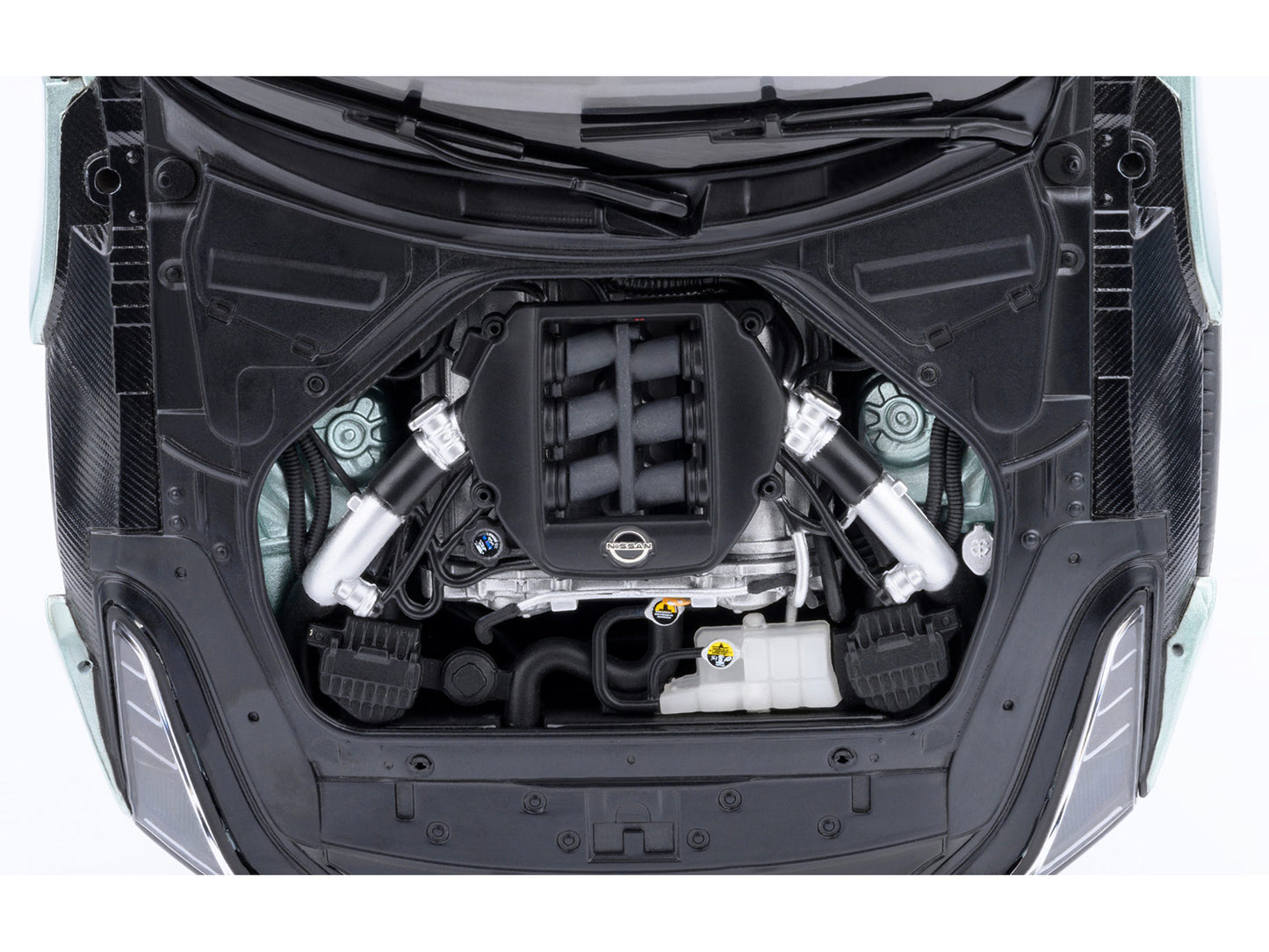 Nissan GT-R50 By ItalDesign Green Metallic and Black 1/18 Model Car by Autoart