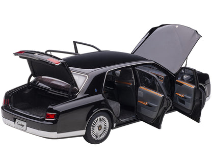 Toyota Century RHD (Right Hand Drive) Black 1/18 Model Car by Autoart-DiecastModeler.com