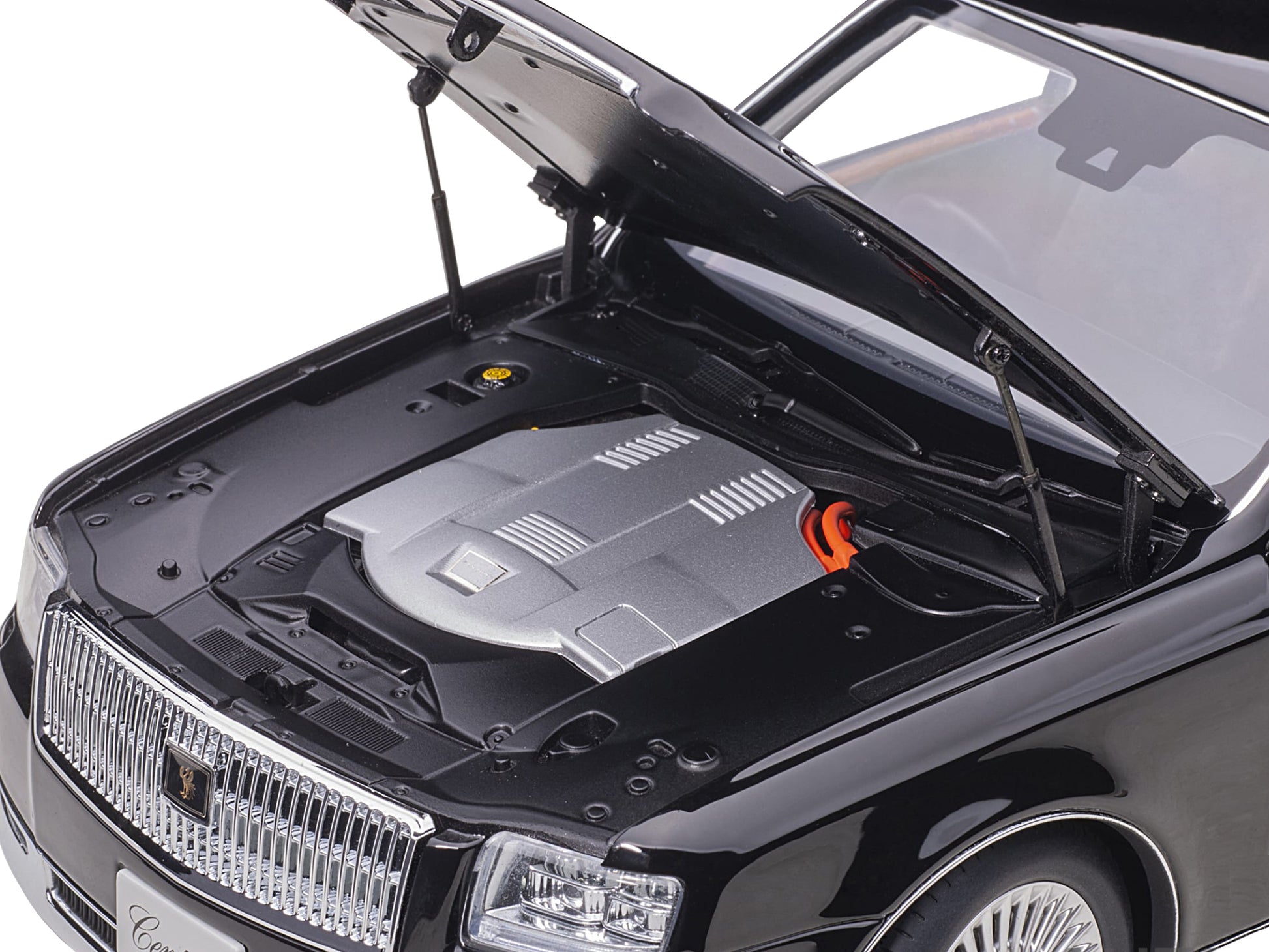 Toyota Century RHD (Right Hand Drive) Black 1/18 Model Car by Autoart-DiecastModeler.com