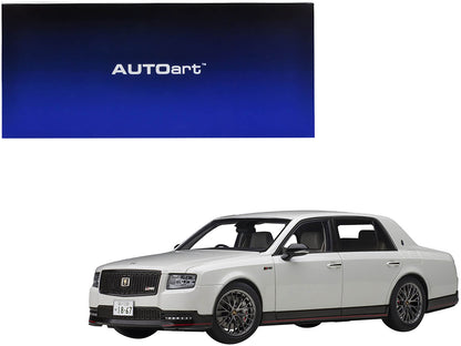 Toyota Century GRMN RHD (Right Hand Drive) Pearl White 1/18 Model Car by Autoart-DiecastModeler.com