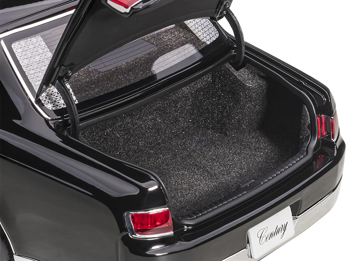 Toyota Century with Curtains RHD (Right Hand Drive) Black Special Edition 1/18 Model Car by Autoart-DiecastModeler.com