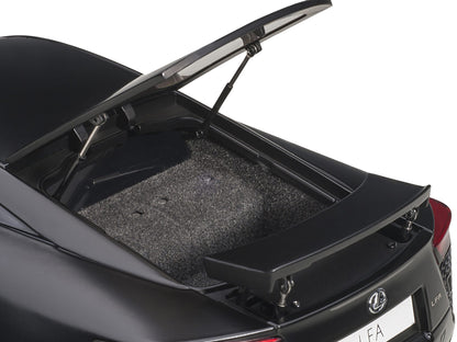 Lexus LFA Matt Black 1/18 Model Car by Autoart-DiecastModeler.com