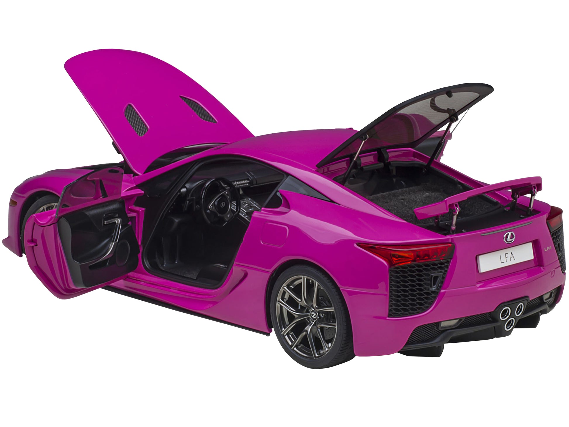 Lexus LFA Passionate Pink 1/18 Model Car by Autoart-DiecastModeler.com