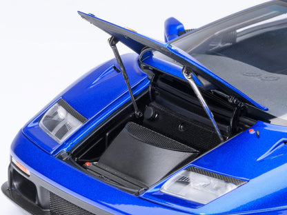 Lamborghini Diablo GTR Monterey Blue Metallic 1/18 Model Car by Autoart