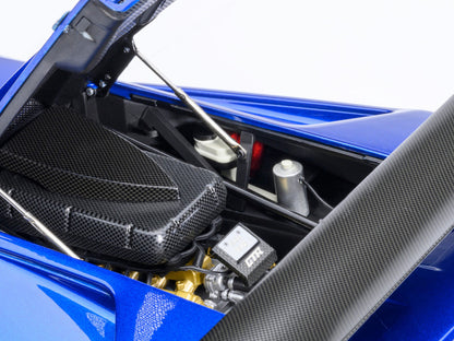 Lamborghini Diablo GTR Monterey Blue Metallic 1/18 Model Car by Autoart