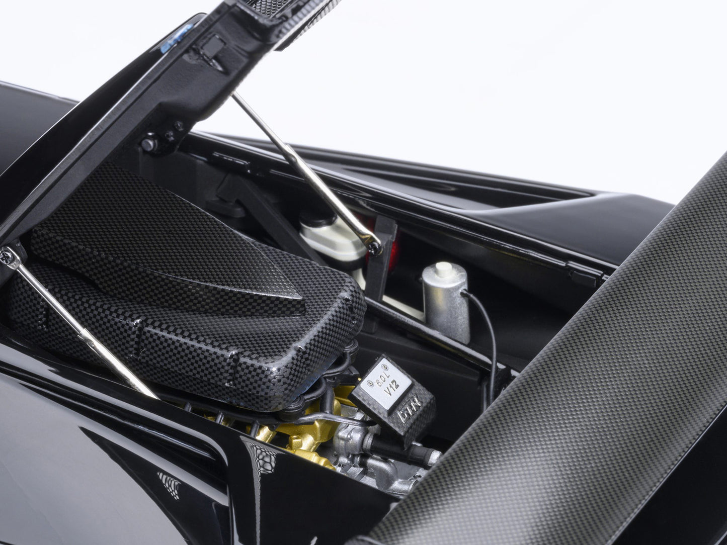 Lamborghini Diablo GTR Deep Black 1/18 Model Car by Autoart