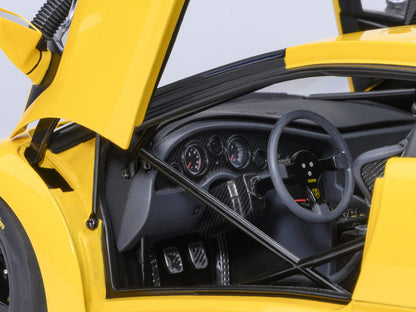 Lamborghini Diablo GTR Superfly Yellow 1/18 Model Car by Autoart-DiecastModeler.com