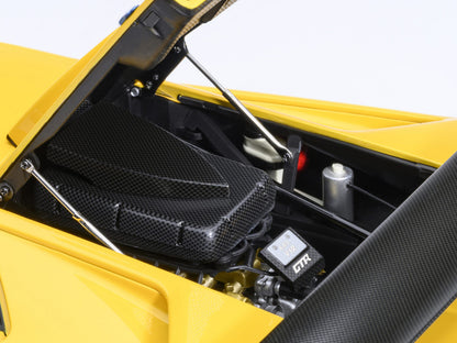 Lamborghini Diablo GTR Superfly Yellow 1/18 Model Car by Autoart