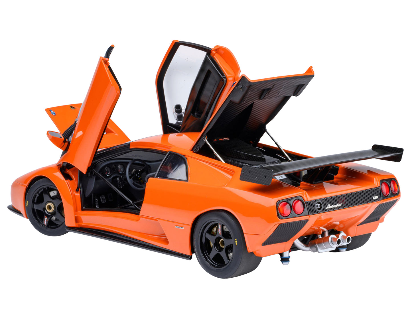 Lamborghini Diablo GTR Arancio Ishtar Orange 1/18 Model Car by Autoart-DiecastModeler.com