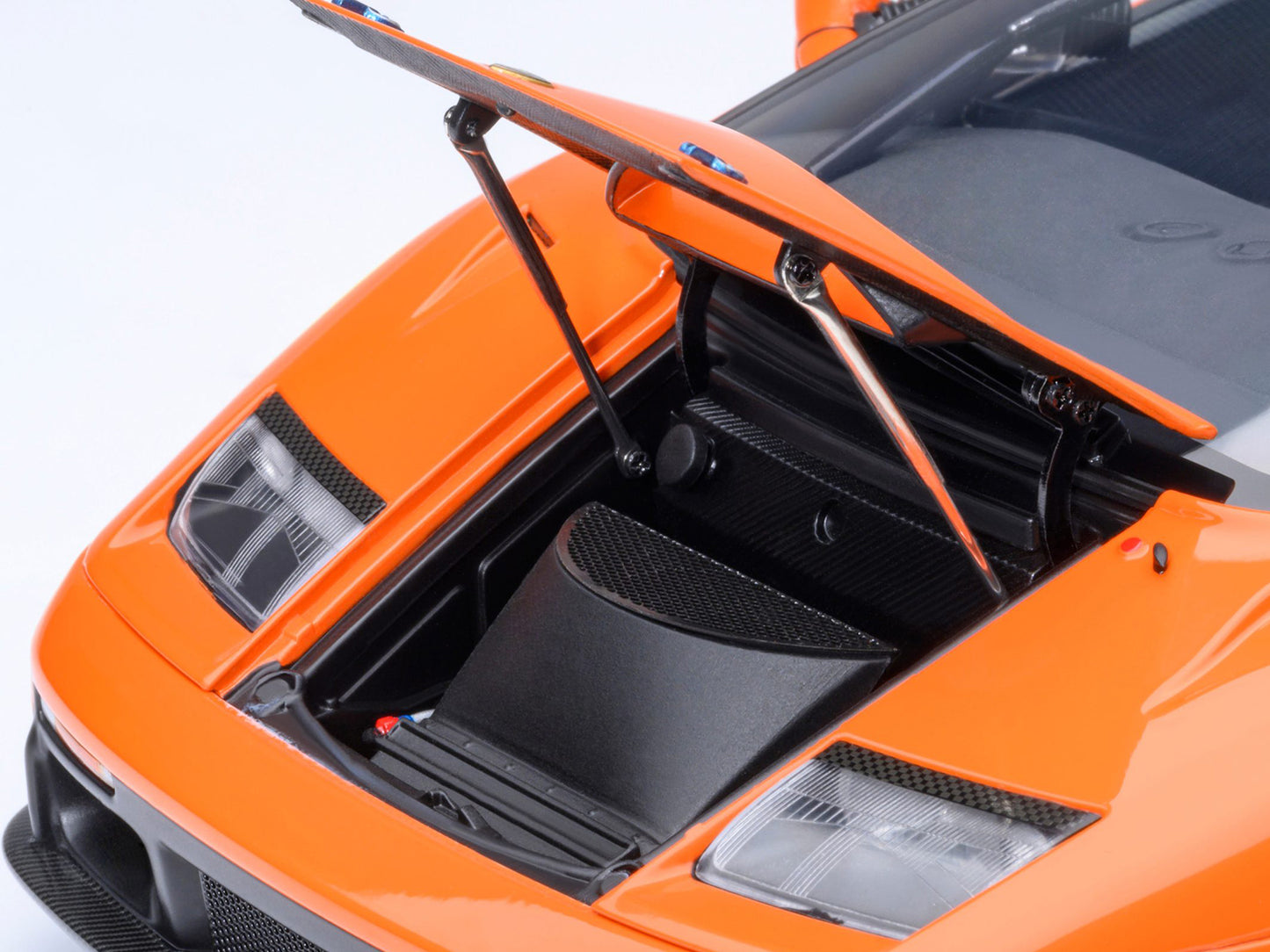 Lamborghini Diablo GTR Arancio Ishtar Orange 1/18 Model Car by Autoart