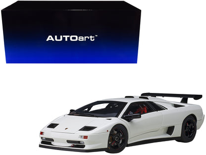 Lamborghini Diablo SV-R Impact White 1/18 Model Car by Autoart-DiecastModeler.com