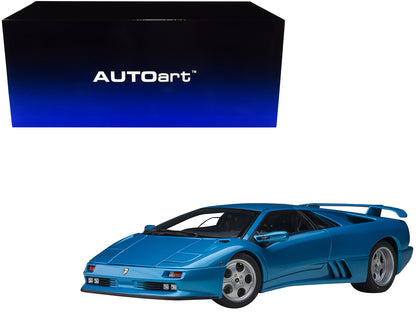 Lamborghini Diablo SE30 Blu Sirena Blue Metallic 1/18 Model Car by Autoart-DiecastModeler.com