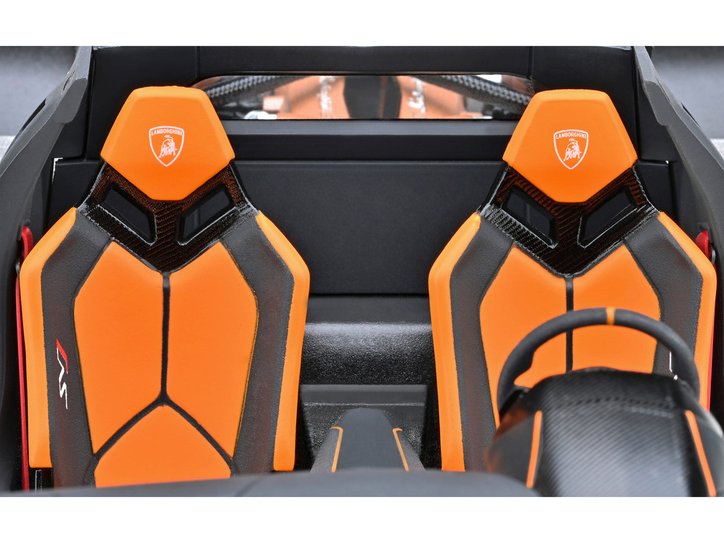 Lamborghini Aventador SVJ Arancio Atlas Pearl Orange 1/18 Model Car by Autoart-DiecastModeler.com