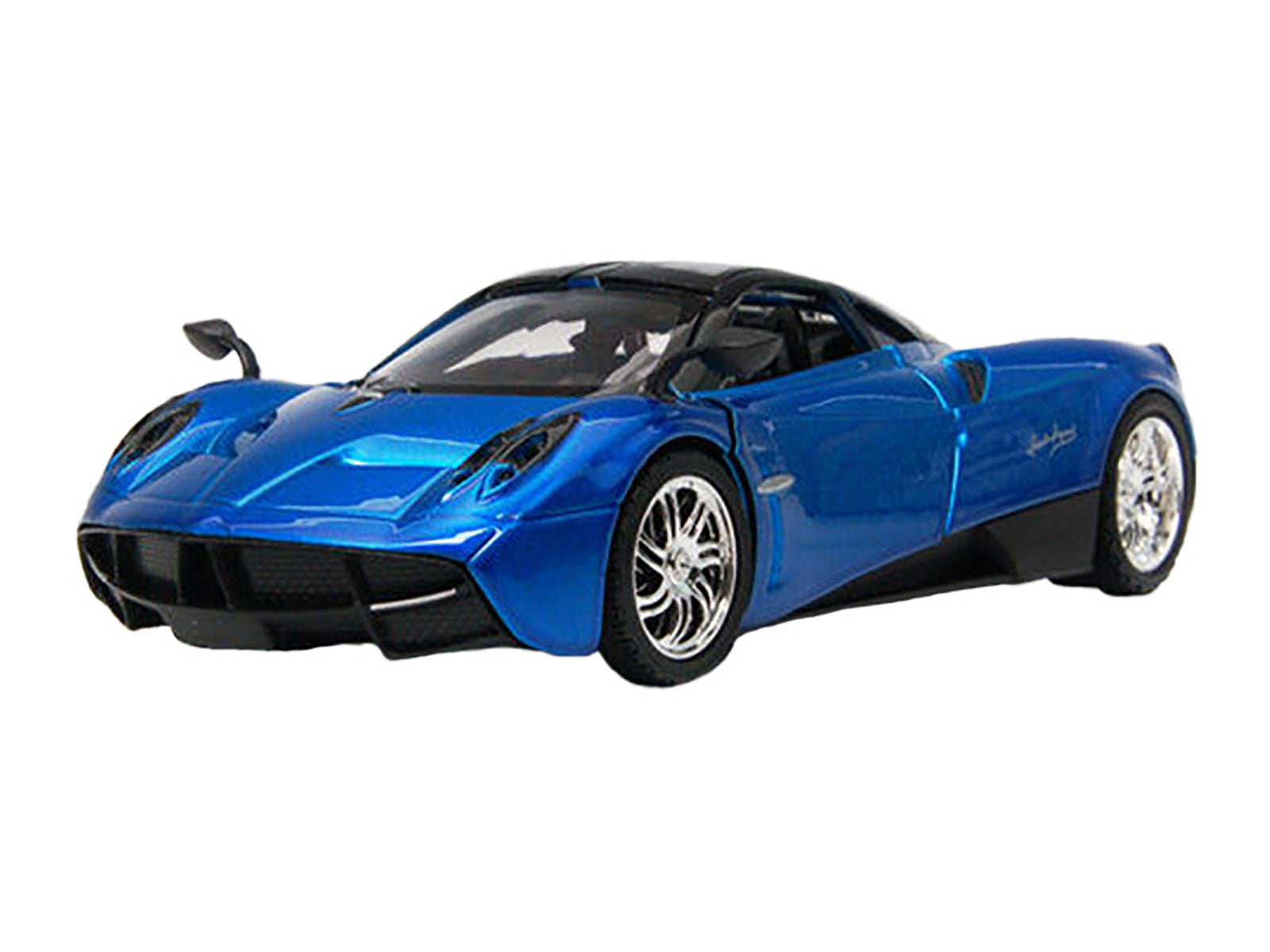 Pagani Huayra Blue 1/24 Diecast Model Car by Motormax-DiecastModeler.com