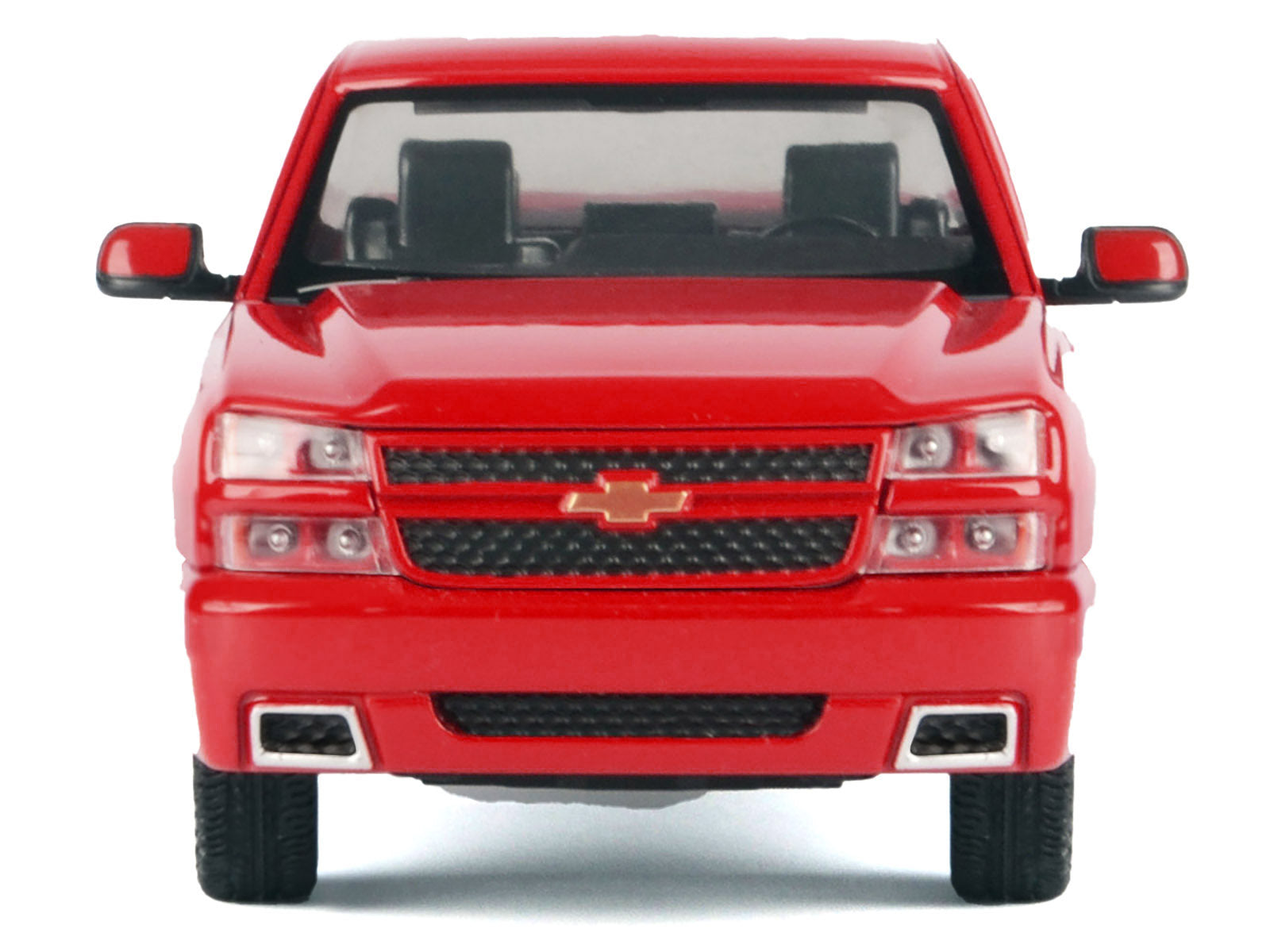 2006 Chevrolet Silverado SS Pickup Truck Red "Timeless Legends" Series 1/25 Diecast Model Car by Motormax-DiecastModeler.com