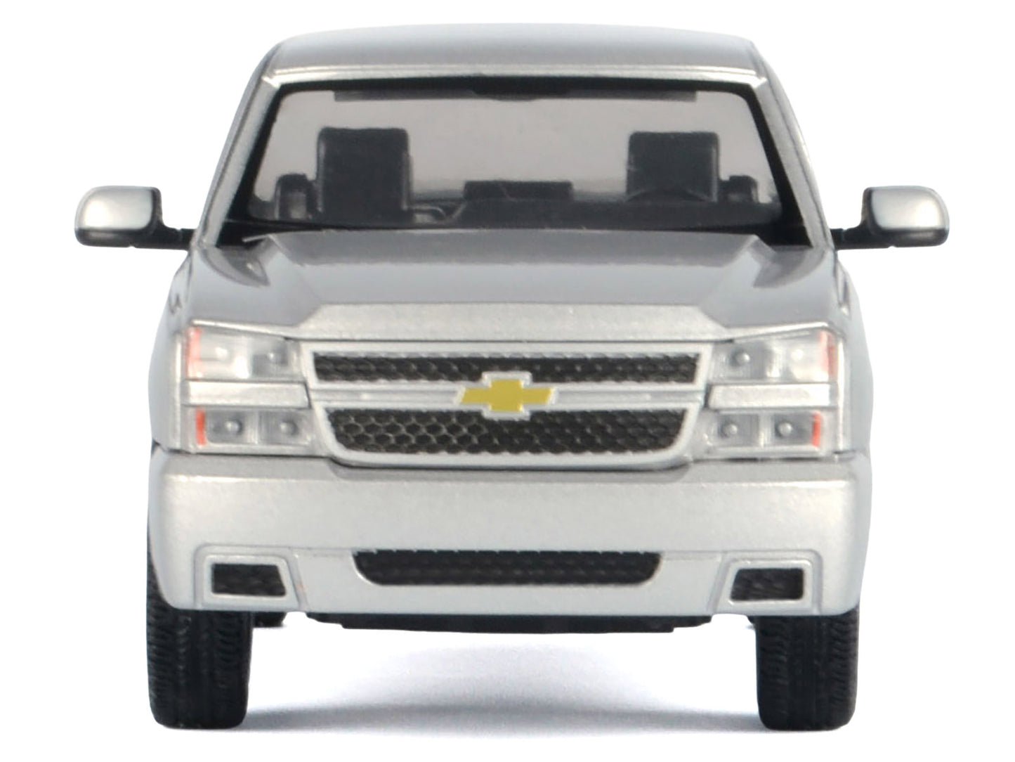 2006 Chevrolet Silverado SS Pickup Truck Silver Metallic "Timeless Legends" Series 1/25 Diecast Model Car by Motormax