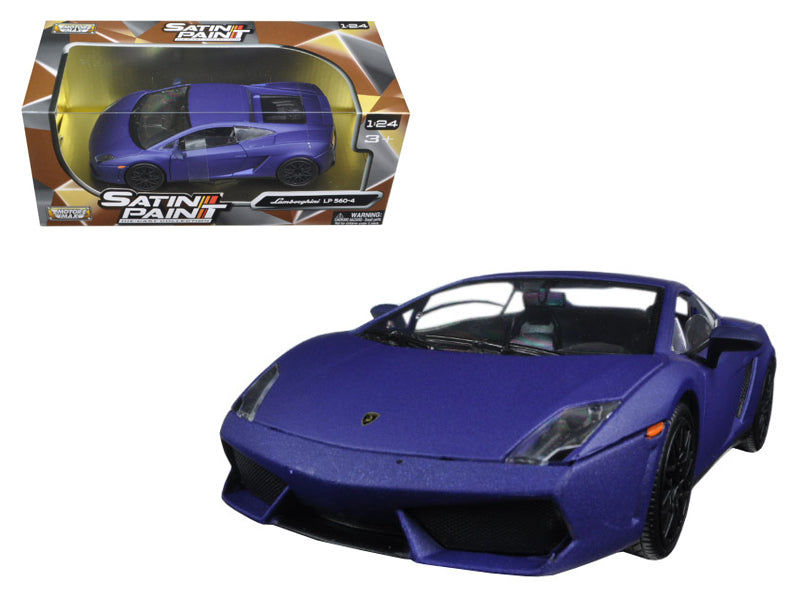 Lamborghini Gallardo LP 560-4 Matt Purple 1/24 Diecast Model Car by Motormax-DiecastModeler.com