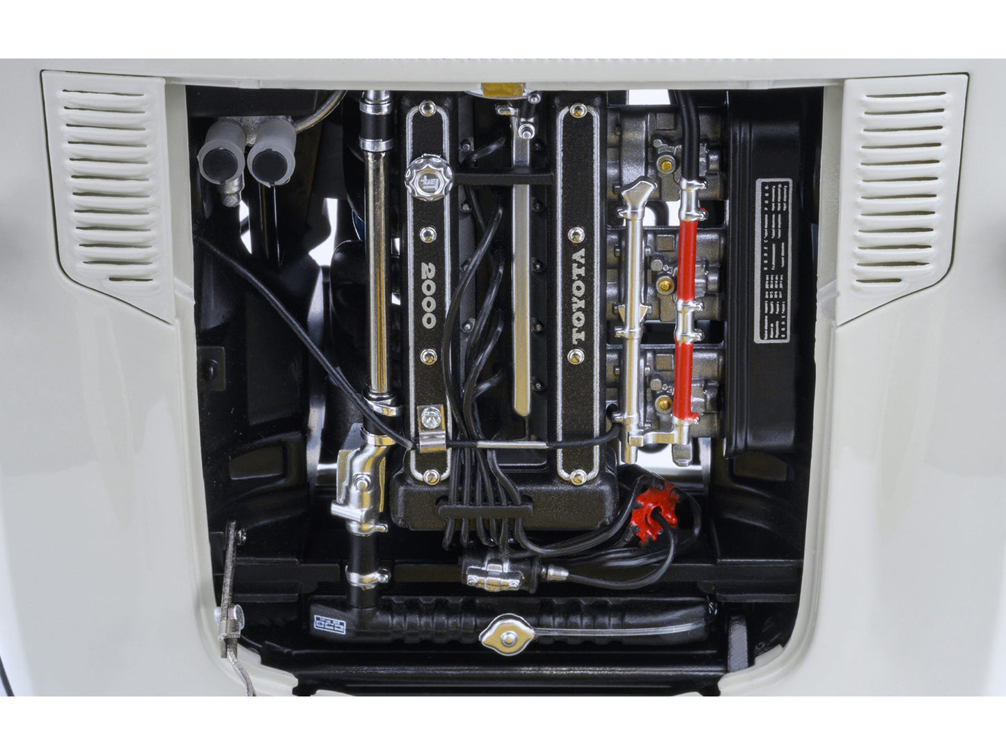 1967 Toyota 2000GT RHD (Right Hand Drive) White 1/18 Model Car by Autoart