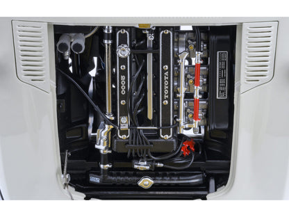 1967 Toyota 2000GT RHD (Right Hand Drive) White 1/18 Model Car by Autoart