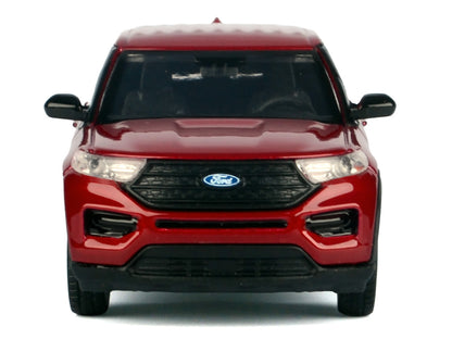 2023 Ford Explorer Red Metallic "Timeless Legends" Series 1/43 Diecast Model Car by Motormax