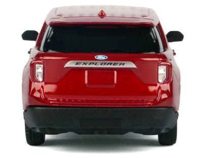 2023 Ford Explorer Red Metallic "Timeless Legends" Series 1/43 Diecast Model Car by Motormax