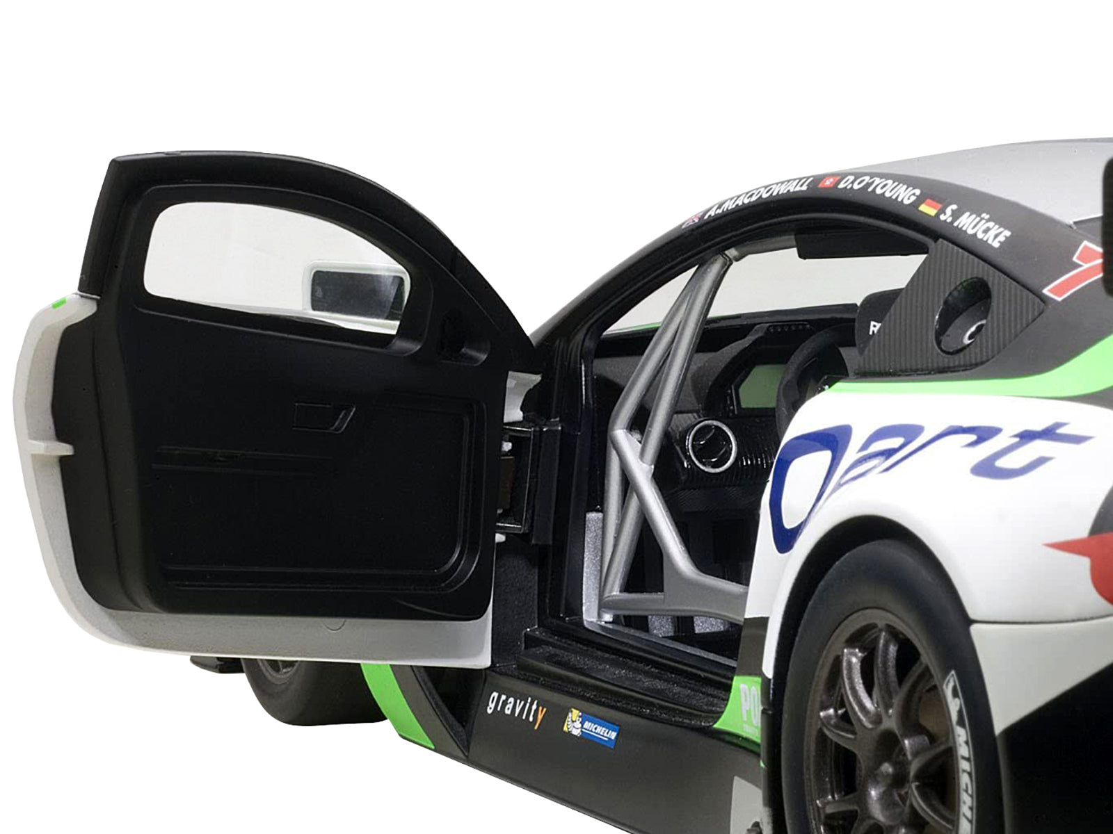 Aston Martin V12 Vantage Bathurst 12hour Endurance Race 2015 #97 A. Macdowall / D. O'Young / S. Mucke 1/18 Model Car by Autoart-DiecastModeler.com