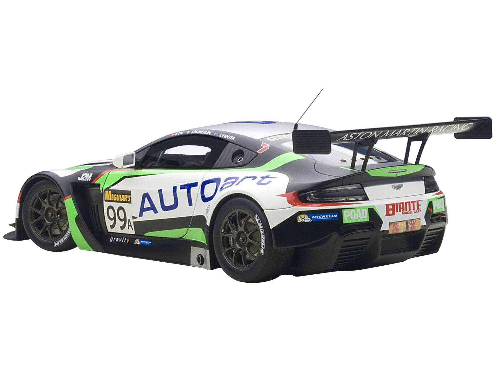 Aston Martin V12 Vantage Bathurst 12hour Endurance Race 2015 #99 JM. Merlin / J. Venter / F. Yu 1/18 Model Car  by Autoart-DiecastModeler.com