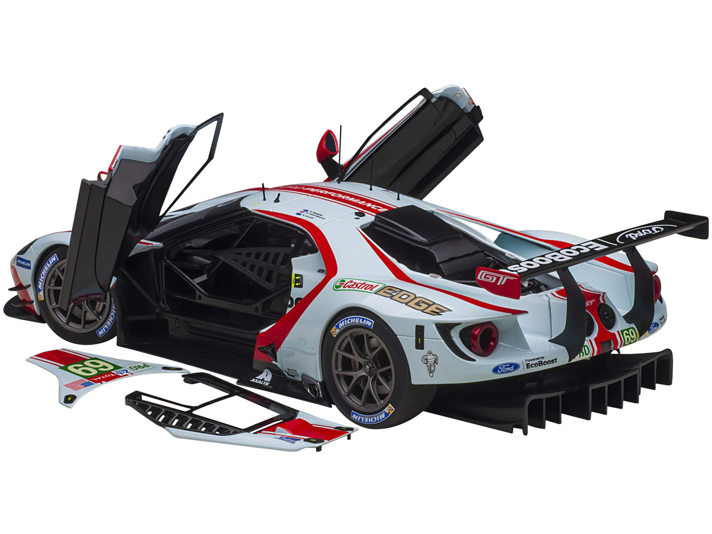 Ford GT #69 Ryan Briscoe - Scott Dixon - Richard Westbrook 24H of Le Mans (2019) 1/18 Model Car by Autoart-DiecastModeler.com