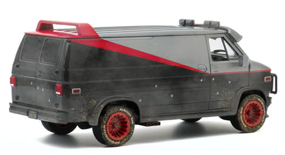 1983 GMC Vandura Van Weathered Version with Bullet Holes "The A-Team" (1983-1987) TV Series 1/24 Diecast Model by Greenlight