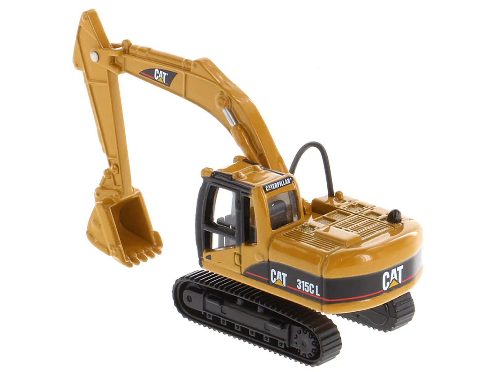 CAT Caterpillar 315C L Hydraulic Excavator Yellow 1/87 (HO) Diecast Model by Diecast Masters-DiecastModeler.com