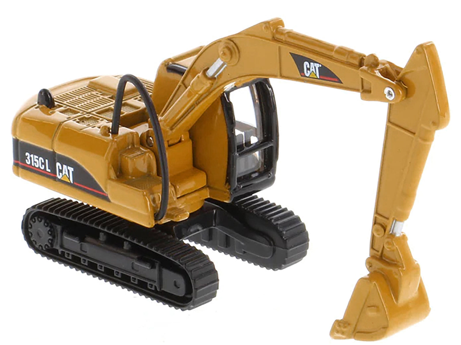 CAT Caterpillar 315C L Hydraulic Excavator Yellow 1/87 (HO) Diecast Model by Diecast Masters-DiecastModeler.com