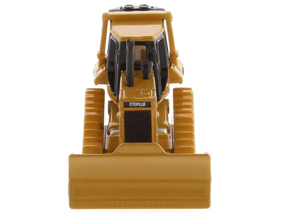 CAT Caterpillar D5M Track-Type Tractor Yellow 1/87 (HO) Diecast Model by Diecast Masters-DiecastModeler.com