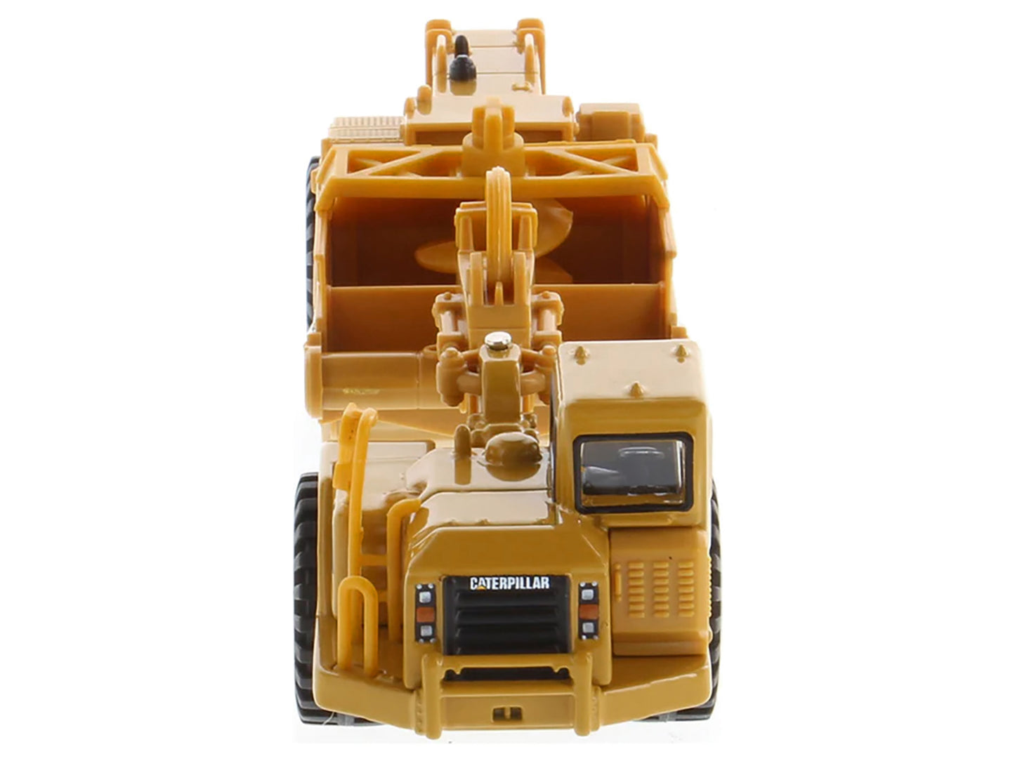 CAT Caterpillar 627G Auger Scraper Yellow 1/87 (HO) Diecast Model by Diecast Masters-DiecastModeler.com