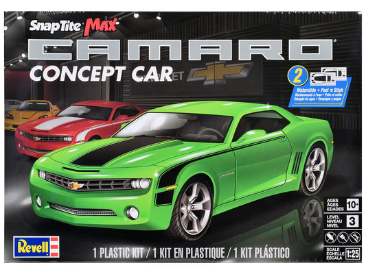 Level 3 Snap Tite Max Model Kit Chevrolet Camaro Concept Car 1/25 Scale Model by Revell-DiecastModeler.com