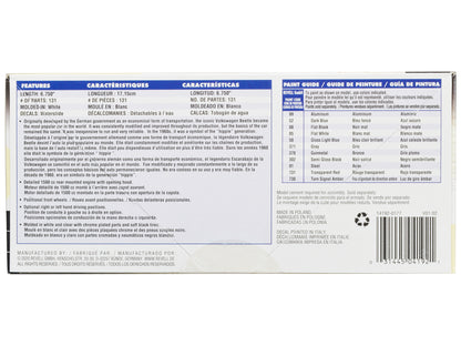 Level 4 Model Kit 1968 Volkswagen Beetle 1/24 Scale Model by Revell