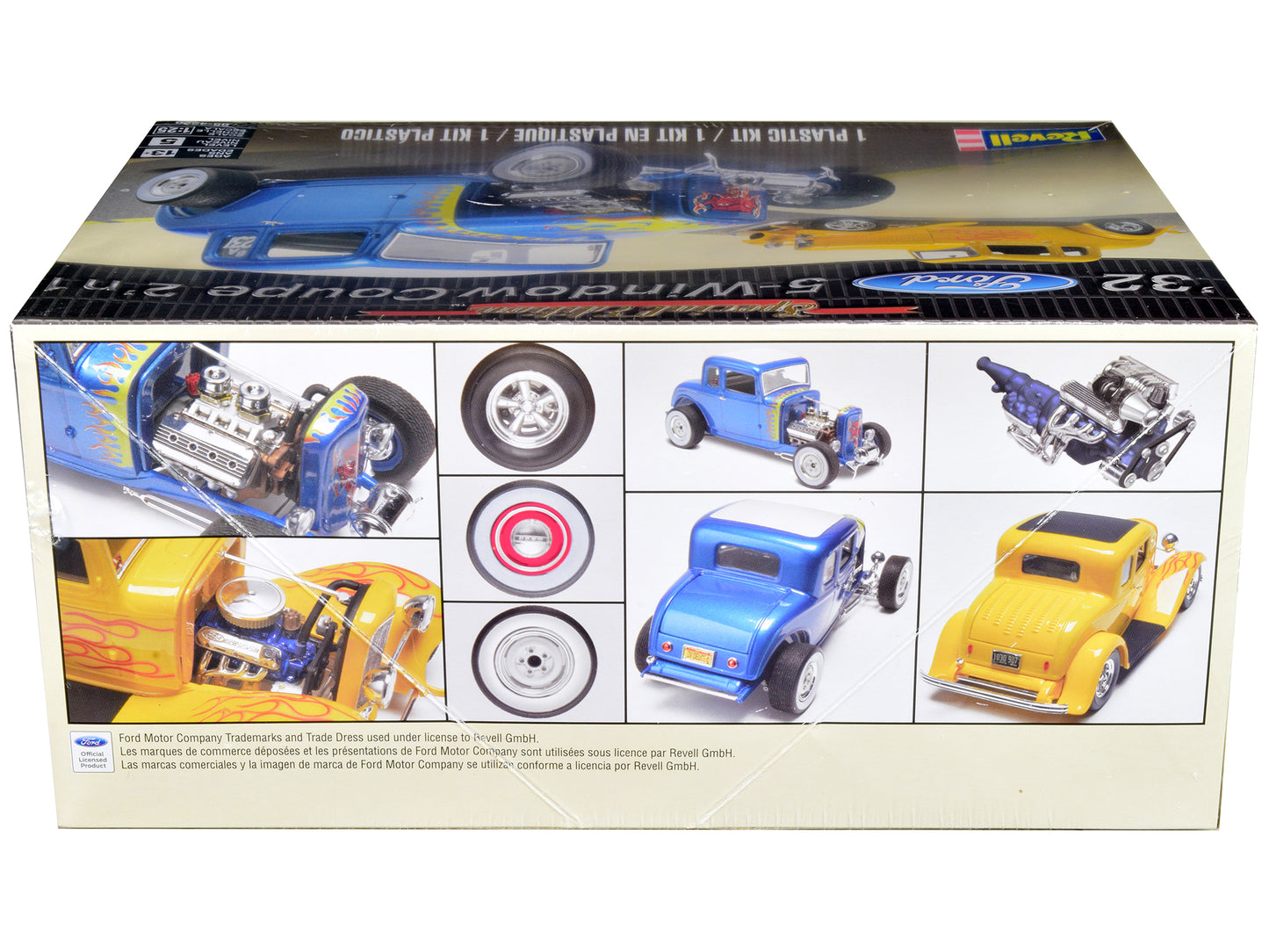 Level 5 Model Kit 1932 Ford 5-Window Coupe 2-in-1 Kit 1/25 Scale Model by Revell-DiecastModeler.com