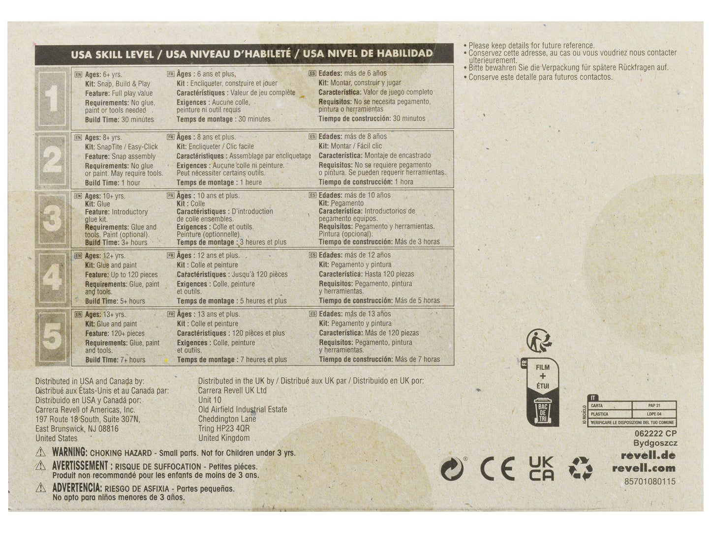 Level 4 Model Kit Porsche 911 Carrera 3.2 Targa 2-in-1 Kit 1/24 Scale Model by Revell-DiecastModeler.com