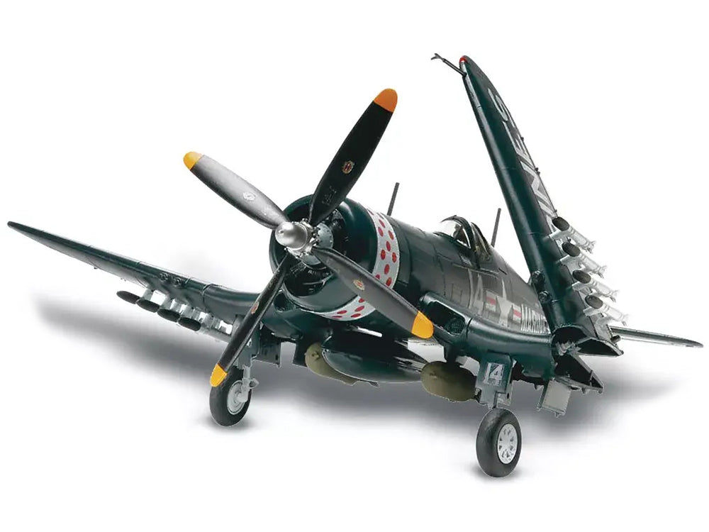 Level 4 Model Kit Vought F4U-4 Corsair Fighter Aircraft 1/48 Scale Model by Revell-DiecastModeler.com