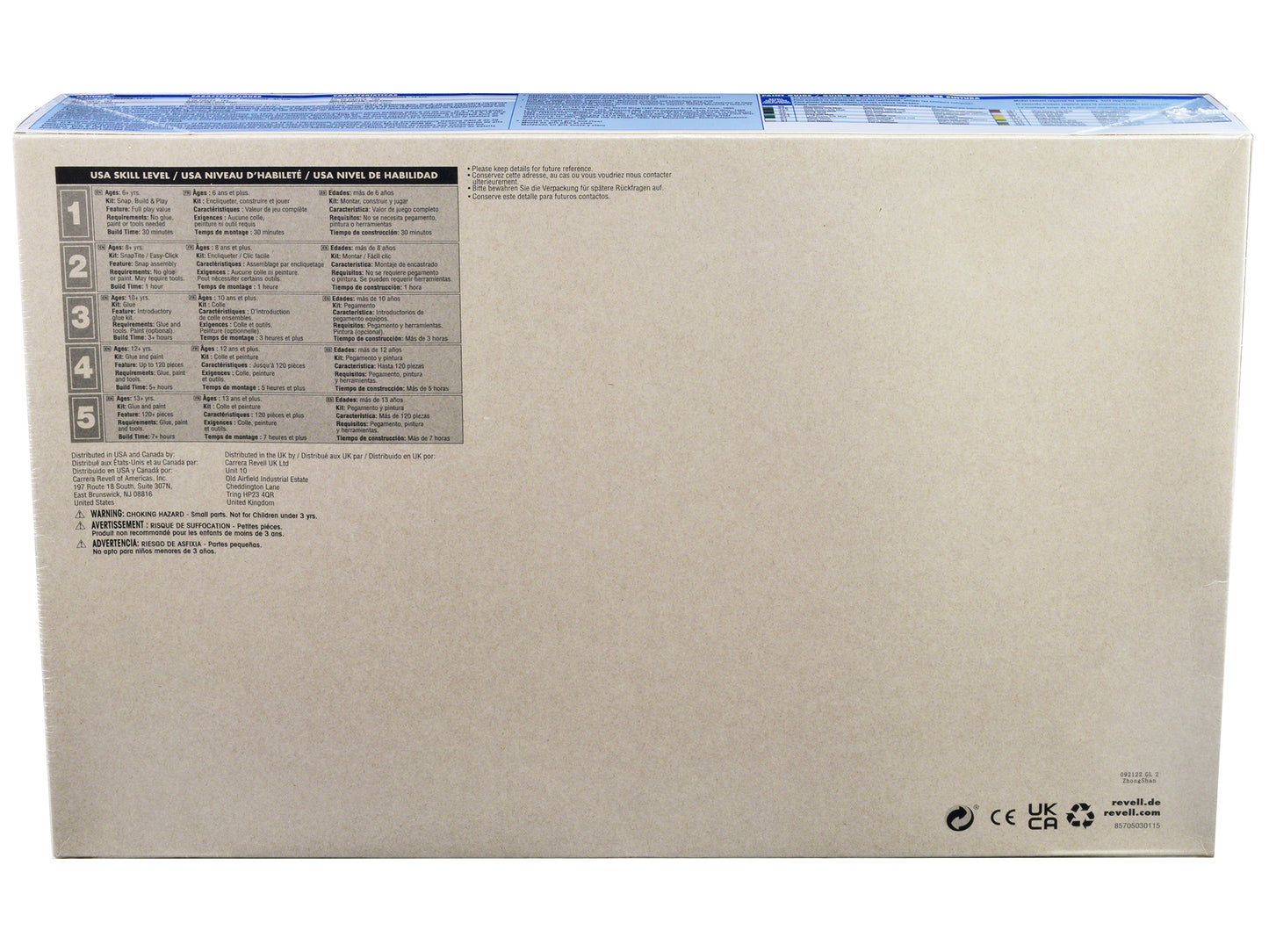 Level 4 Model Kit Fairchild Republic A-10 Warthog (Thunderbolt II) Aircraft 1/48 Scale Model by Revell